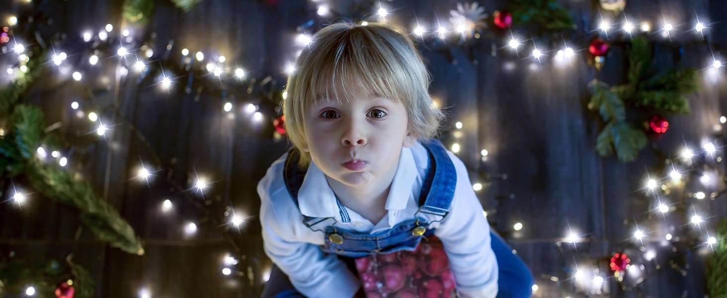 Світлодіодна гірлянда GYLEFY для зовнішнього використання, вулична ілюмінація для різдвяного декору