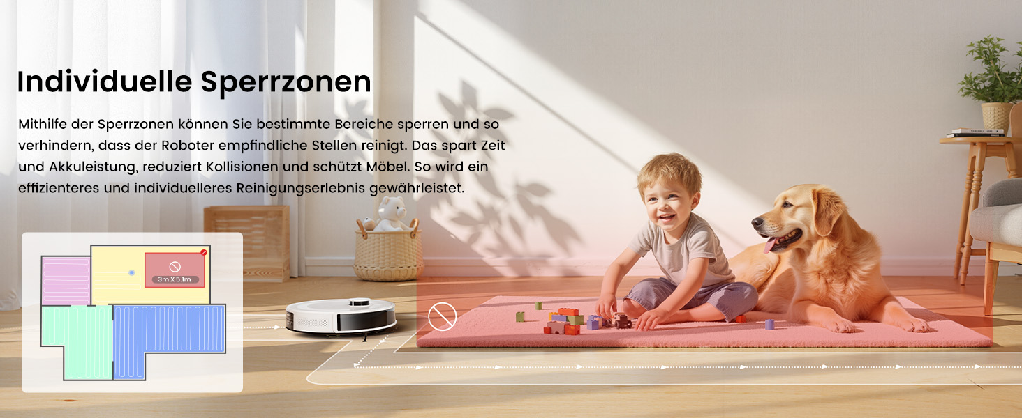 Робот-пилосос LEFANT M2S Pro з функцією миття, 5000Pa, лазерна навігація, LiDAR dToF, 150 хв, розпізнавання килимів, керування через додаток/голос, ідеальний для шерсті тварин, чорний