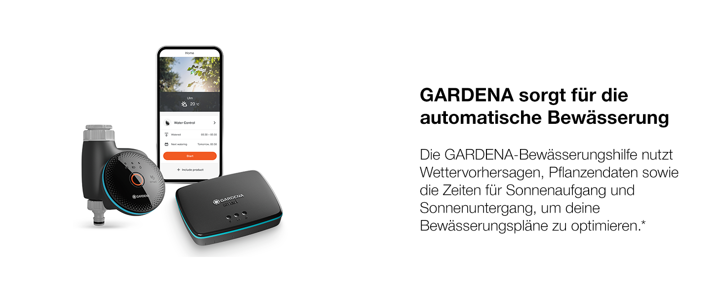 Gardena Smart Water Control 19033-20: Автоматичний контролер поливу з інтеграцією Smart Home та захистом від заморозків