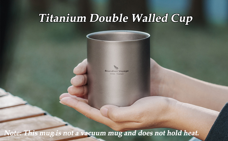 Термокружка iBasingo Titan 350мл з кришкою, з подвійними стінками, для дому, офісу, кемпінгу, подорожей