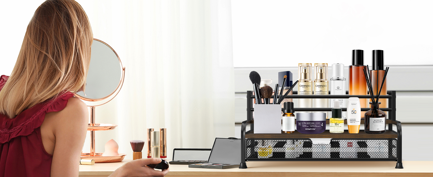 Трирівнева підставка для капсул Nespresso Vertuo з шухлядою, 40 капсул, органайзер для кави на кухню