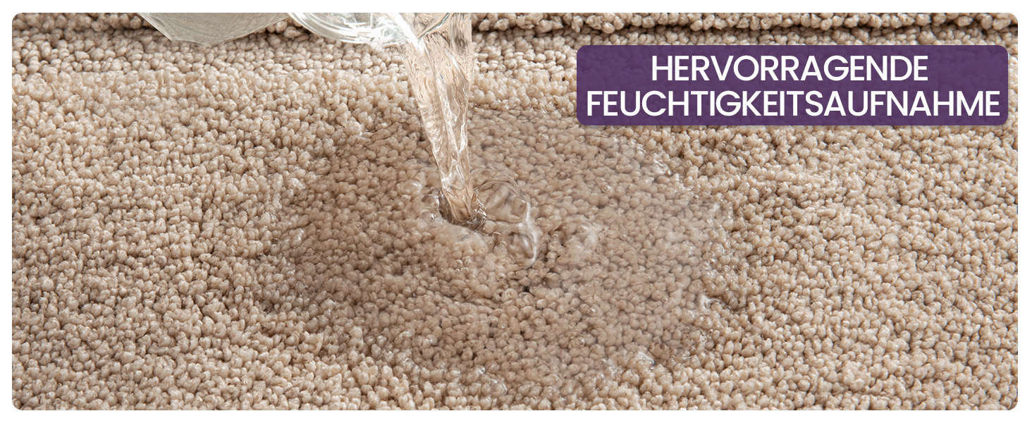 Килимок для ванної кімнати DEXI, м'який, нековзний, пральний, 50 x 80 см, бежевий