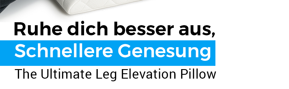 Ортопедична подушка для ніг, подушка для відпочинку ніг, подушка для поліпшення кровообігу, пральна, 71x40x15 см
