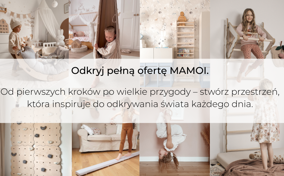 Дитяча гойдалка-крісло MAMOI® для дверей, дерев'яна гойдалка для малюків (Синій)