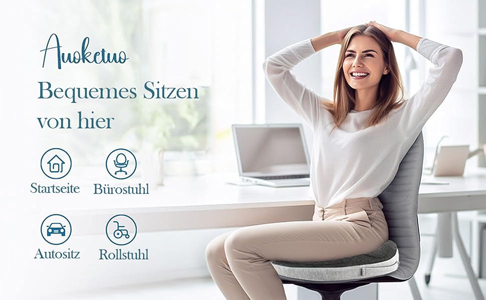 Ортопедична протипролежнева подушка-кільця (донат) від геморою, проблем з простатою, копчиком та ішіасом, сіра