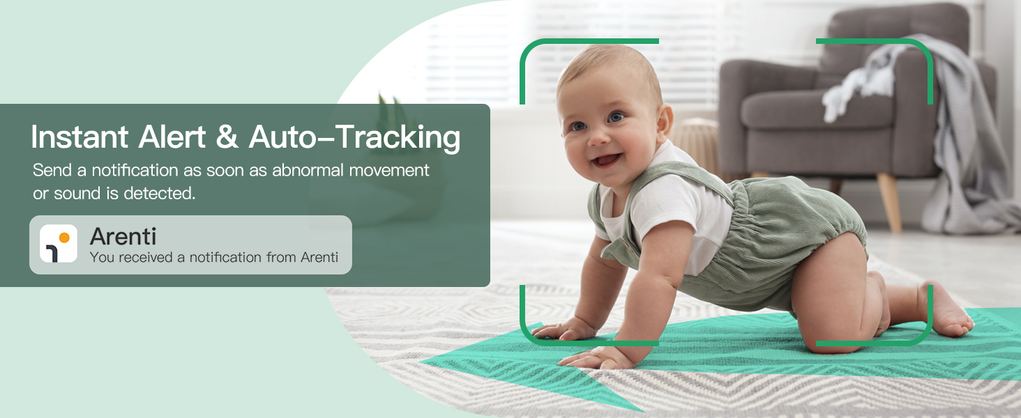 Радіоняня Arenti з камерою та додатком, 5