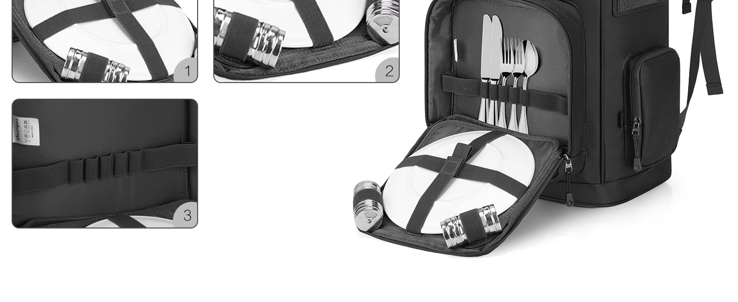 Терморюкзак охолоджуючий, 30L, водонепроникний, для пікніка, пляжу, кемпінгу, відпочинку на природі (зелений/чорний)