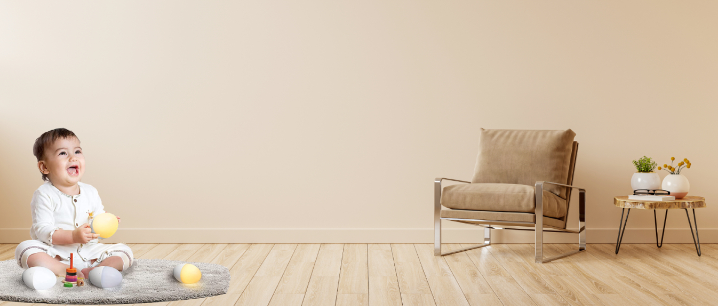 Нічник-ліхтарик MediAcous для дітей та малюків з 8 кольорами, регулюванням яскравості, таймером 1 година та сенсорним керуванням. Декоративний нічник з мисливцями для дитячої кімнати (білий)