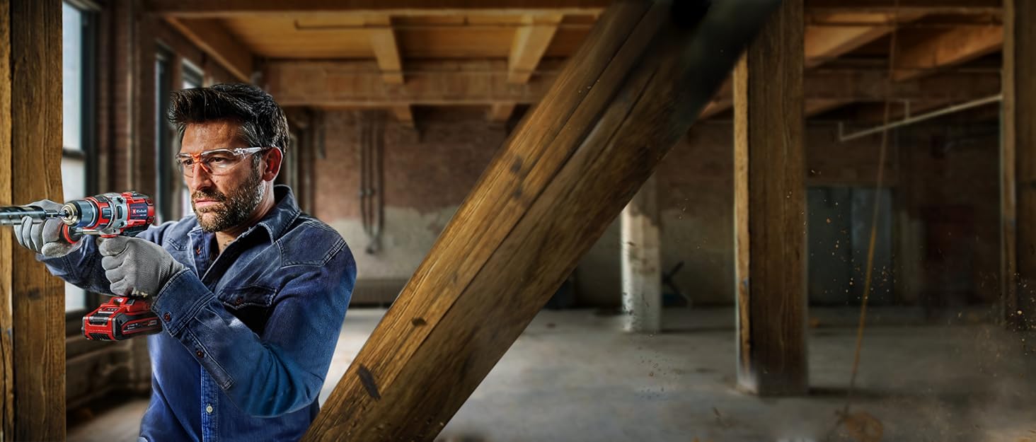 Einhell E-CASE 80: Набір інструментів в кейсі (80 предметів) для дому, майстерні, в дорозі - міцний пластиковий кейс