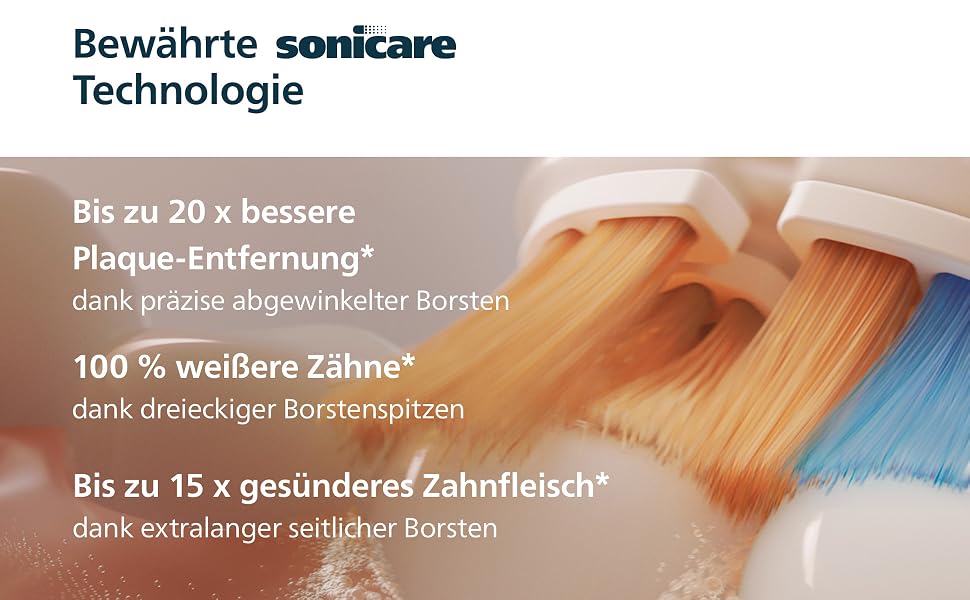 Смінні насадки для електричної зубної щітки Philips Sonicare A3 Premium All-in-One, білі, 6 шт, HX9096/87