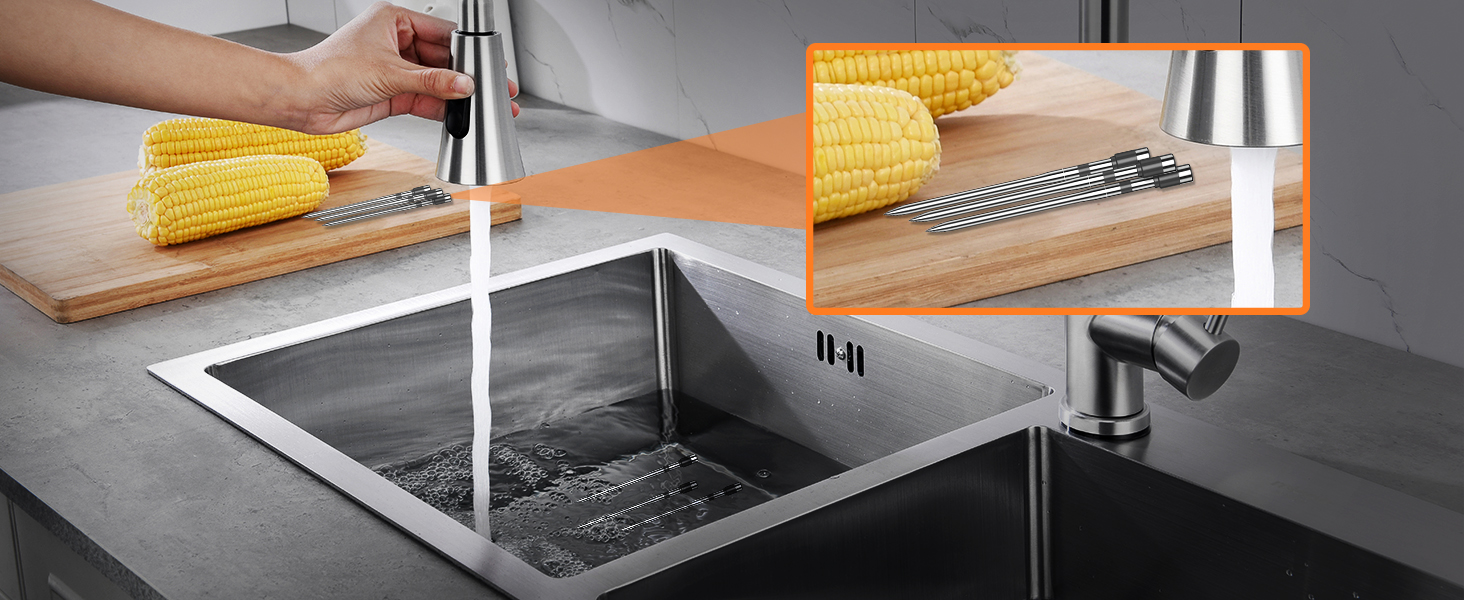 Бездротовий термометр для м'яса ANTELA з Bluetooth 200M, LCD дисплеєм, сигналом та APP, для приготування на грилі, BBQ та в духовці