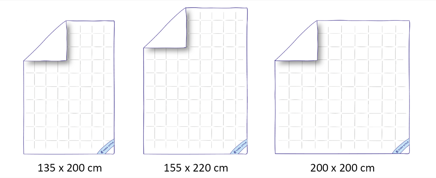 Пухова ковдра Koru Style Premium 135x200 см 100 пух, зима, клас тепла 3, виробництво Німеччина