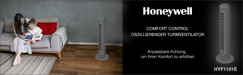 Вентилятор Honeywell Comfort Control Tower HYF1101E