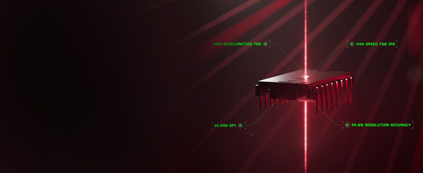 Бездротова ігрова миша Razer Viper V3 HyperSpeed, сенсор Focus Pro 30K DPI, перемикачі 2-го покоління, частота опитування 4000Гц, чорна