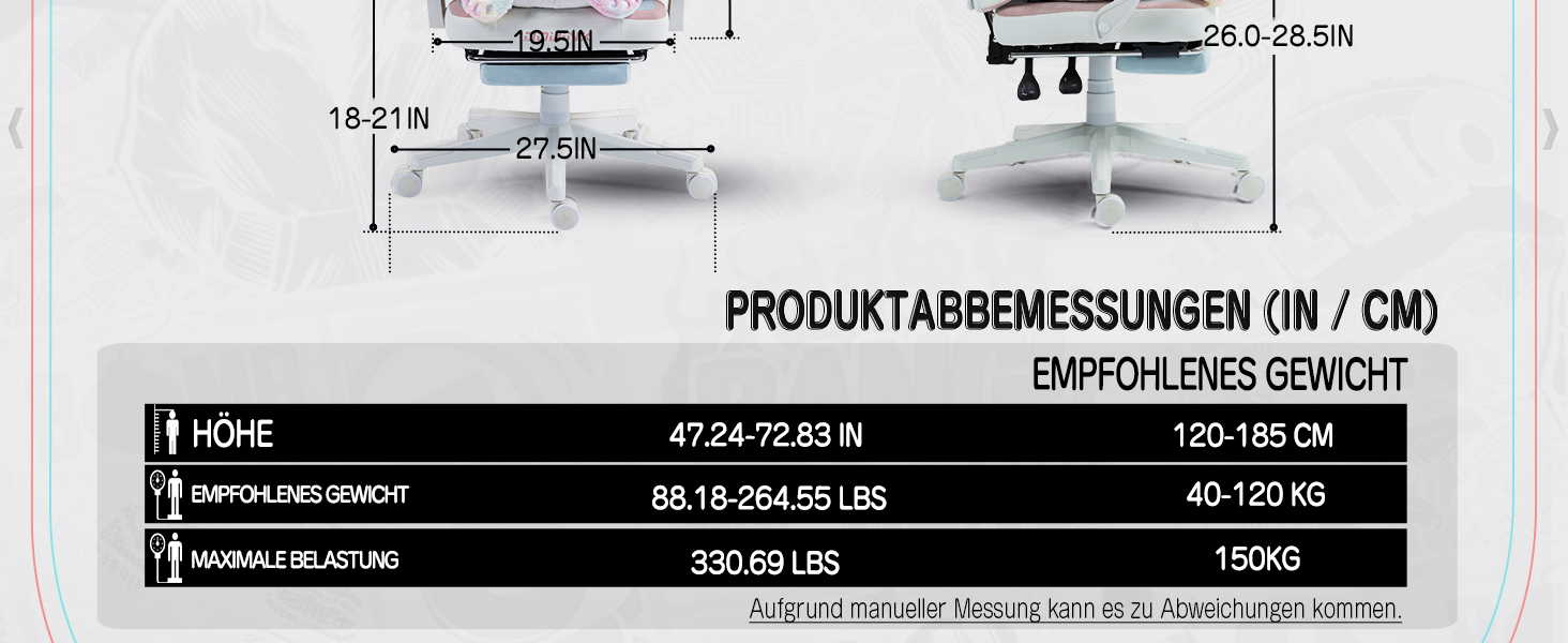 Ігровий крісло Dowinx з підніжкою, ергономічний геймерський крісло для ПК, комфортний крісло для геймерів, рожево-білий