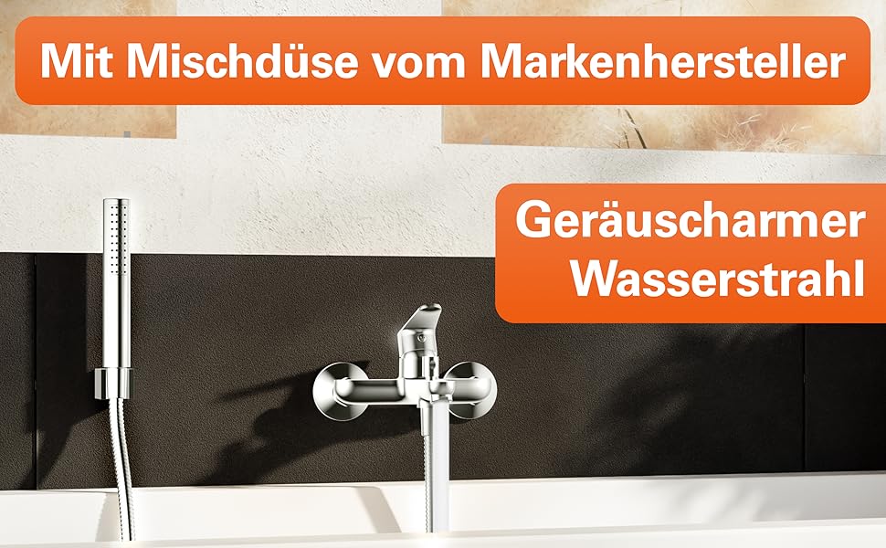 Змішувач для ванни EISL CLAUDIO з душовим підключенням, хром, однорідний, NI023CALCR