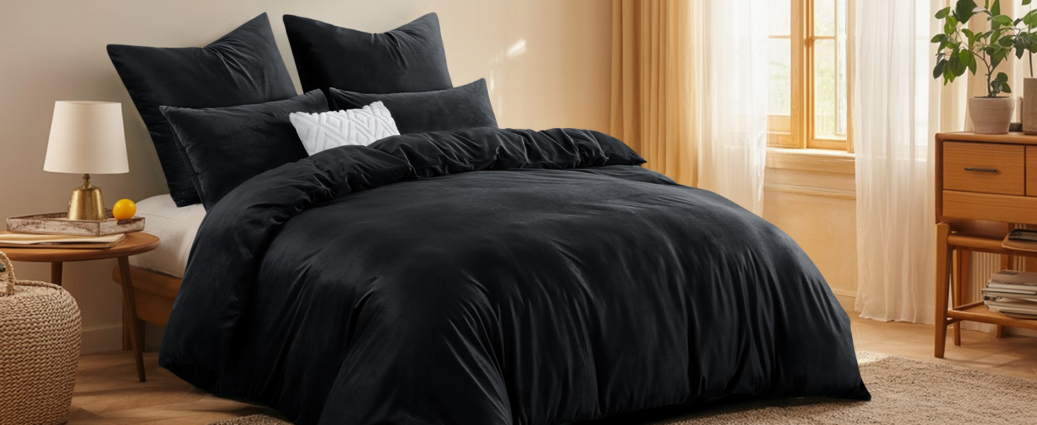 Зимова фланелева постільна білизна 200x220 - тепла, м'яка, з велюровим покриттям, набір постільної білизни з ковдрою 200x220 та двома наволочками 80x80, сірий колір