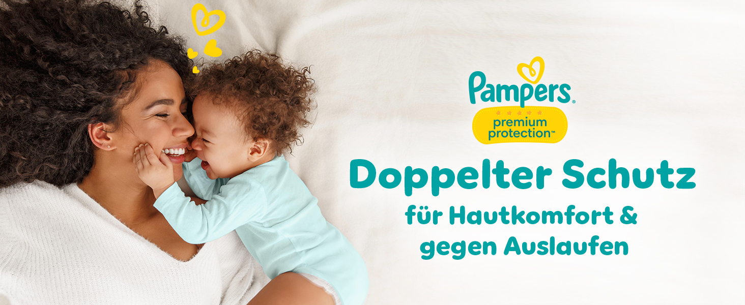 Підгузки Pampers Premium Protection для новонароджених, розмір 2 (4-8 кг), велика упаковка, 68 шт.