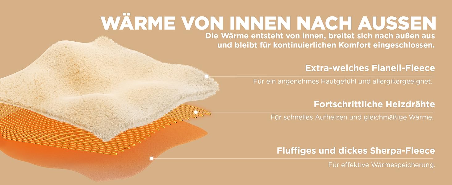 Електрична ковдра BEDSURE з автовимкненням, 130x180 см, сіра - тепла подарунок для мами на Різдво