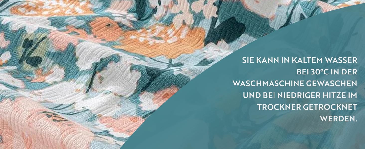 Англійське Домашнє бавовняне покривало, дихаюче, стьобане, літнє покривало, легкі покривала, покривало для ліжка, дивана, дивана, дорогоцінні троянди 200x220 см, білий темно-синій (зелено-оранжевий, 200x220)