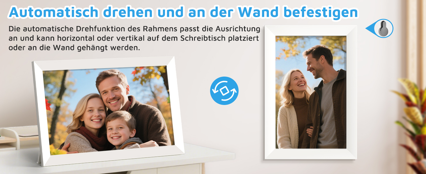 Цифровий фоторамка Hesmor 15.6