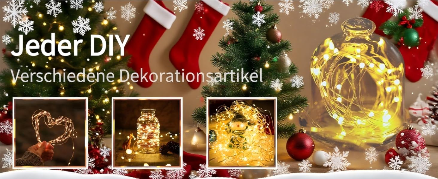 LED-гірлянда HoldOneLight 300 LED, 30 м, тепле біле світло, для декору інтер'єру та екстер'єру