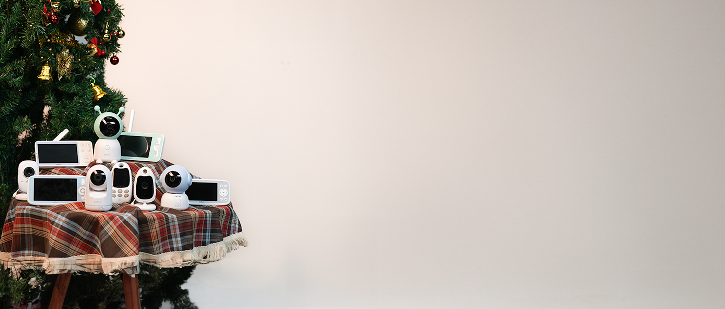 Відеоняня BOIFUN з камерою Wi-Fi 4MP, моніторинг через додаток, виявлення положення дитини, нічник, нічна зйомка, датчик руху/плачу/звуку, автотрекінг, сповіщення про вихід за межі зони