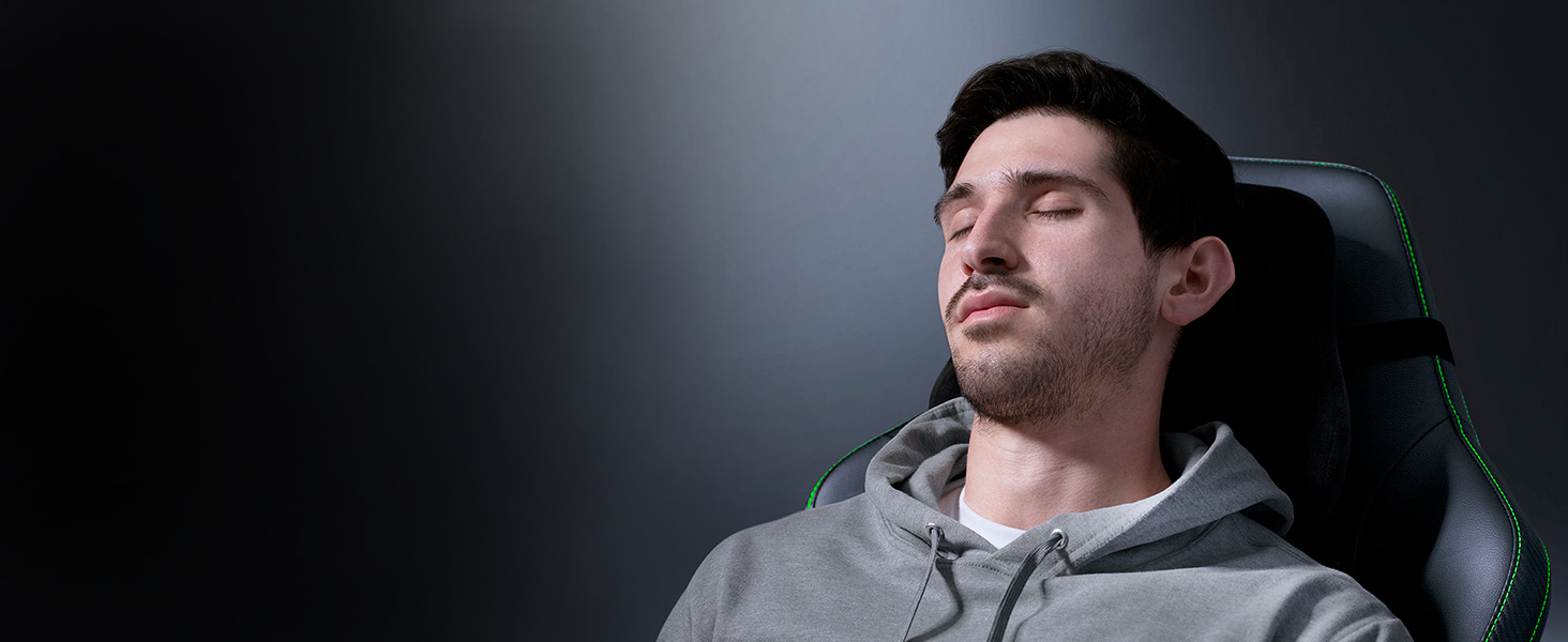 Ігровий крісло Razer Iskur V2 X з підтримкою попереку (м'яка тканина, 2D підлокітники, щільна піна)
