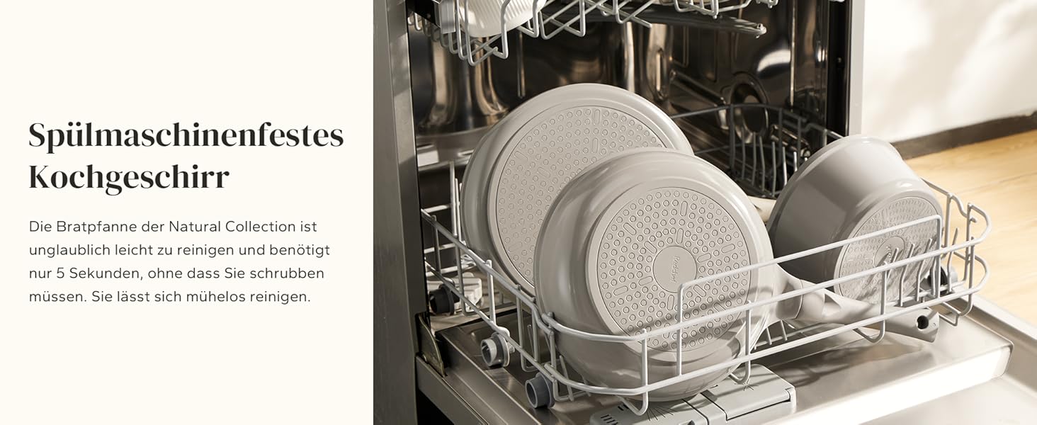 Набір каструль Redchef Keramik Induktion, 11 предметів, з кришкою, нержавіюча сталь, сірий