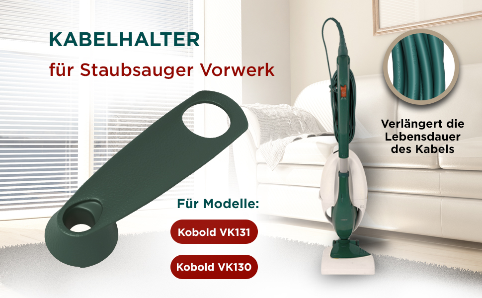 Тримач кабелю для Vorwerk Kobold 130/131 - Аксесуари