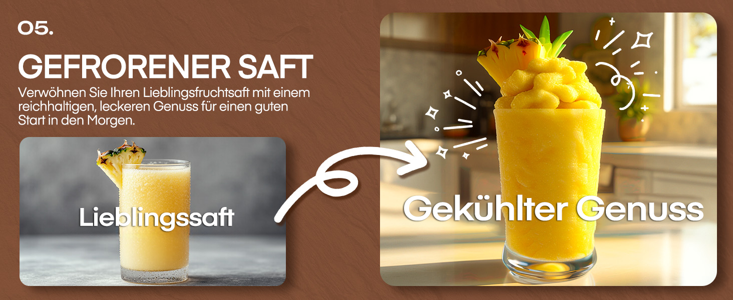 Машина для приготування сляш та коктейлів 2L, 5-в-1, Quickfreeze Technology, для дому