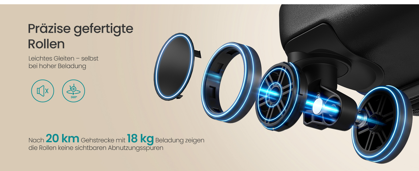 Валіза для подорожей SONGMICS XL 65 см, твердий корпус ABS, розширювана, з TSA-замком та ременем, чорна (RP002C101)