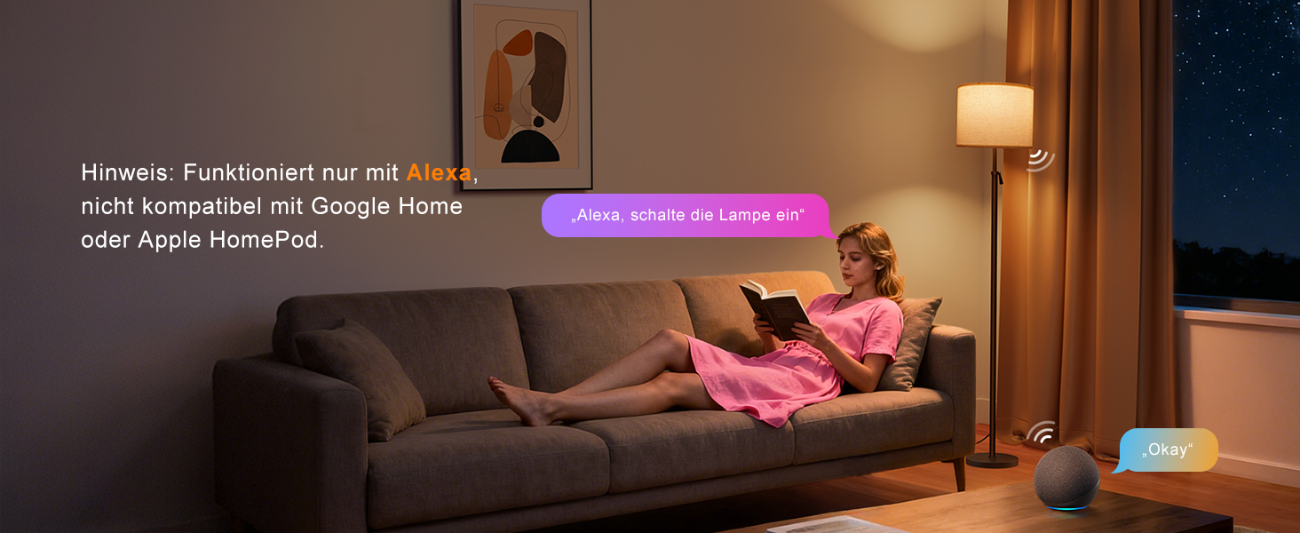 Світлодіодна торшер DUSKTEC RGB для вітальні, смарт-лампа з димером, керування через APP, тепле та холодне біле світло, 10W, 1200LM, регульована висота