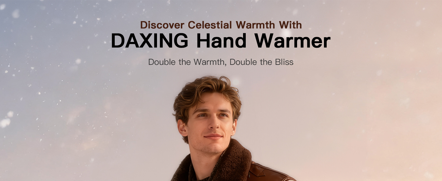 Електричний гріє для рук 2 шт. | Перезарядний кишеньковий гріє з 3 режимами, 6000mAh для жінок, чоловіків, кемпінгу, полювання, гольфу, блакитний