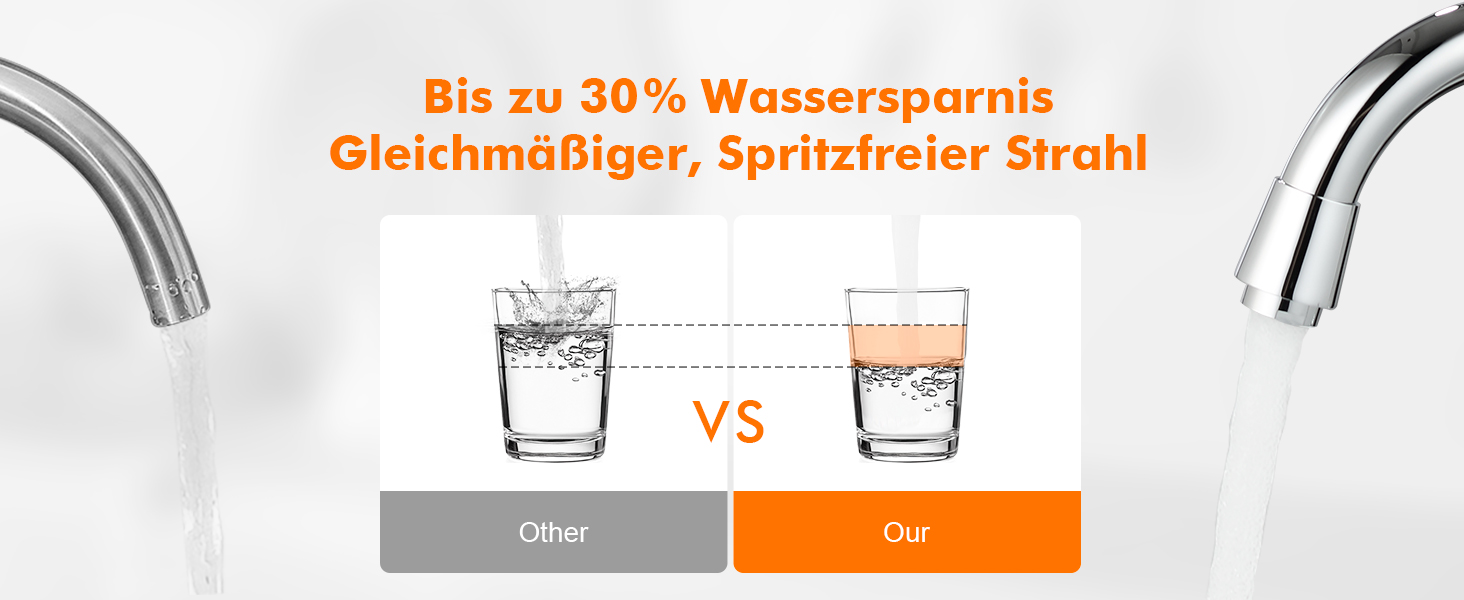 Змішувач для ванної кімнати GRIFEMA, одноlever, нержавіюча сталь, 180 мм, 3/8″, для гостей, G1002A (срібний)