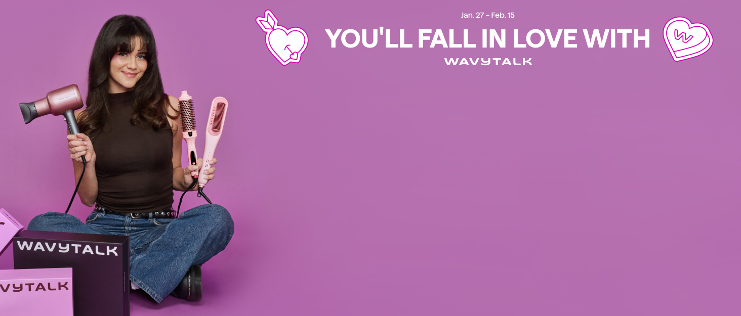 Локкенстаб Wavytalk 2-в-1: випрямляч та завивка з охолодженням 360°, рожевий, нагрів за 30 секунд