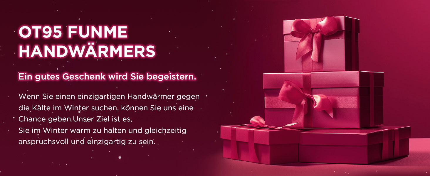 Електричні нагрівачі для рук Funme® 2 шт. 10000mAh Powerbank, USB, 60°C, для жінок, Outdoor, OT95 Waffengold