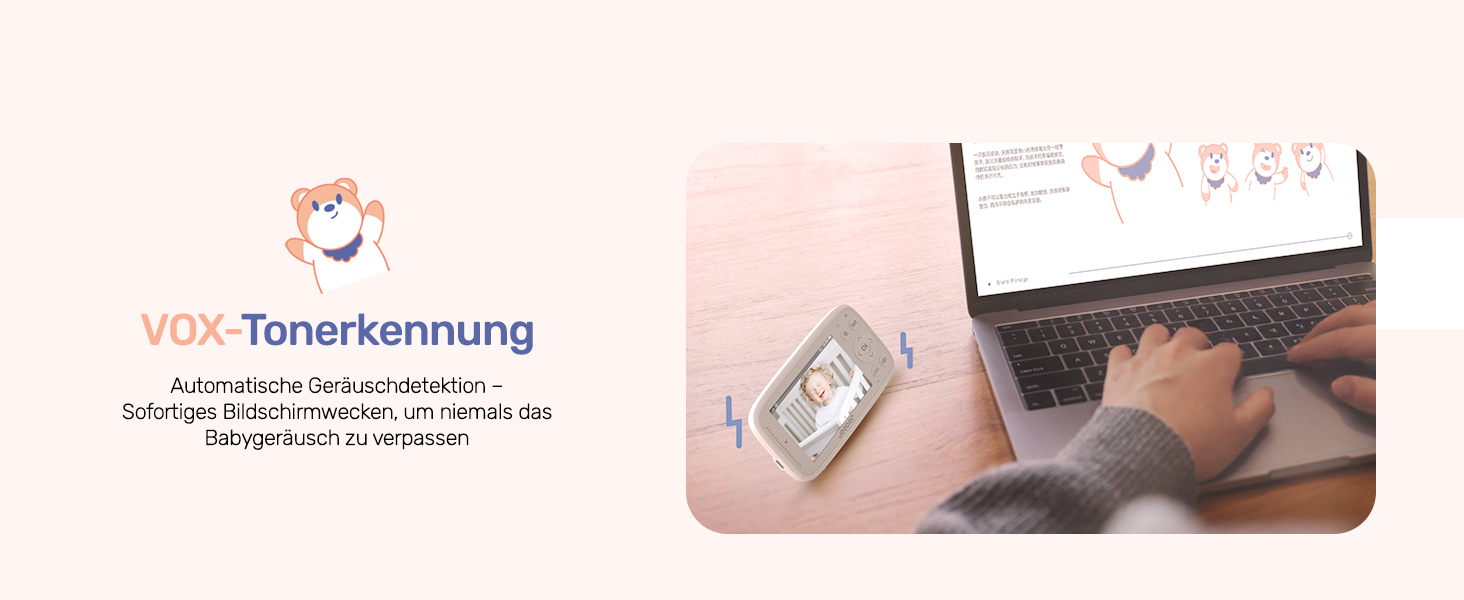 Відеоняня з камерою 360° VB816pro-de, 4