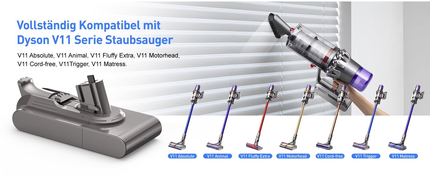 Акумулятор NASTIMA 25.2V 3900mAh Li-ion для пилососа Dyson V11/V15 (Animal, Complete Extra, Fluffy Extra, SV15, SV18) - оригінал