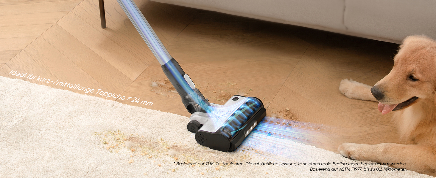 Бездротовий пилосос Levoit LVAC-200: 4-в-1, для дому та авто, фільтрація 99,9%, для тварин, килимів, твердих поверхонь