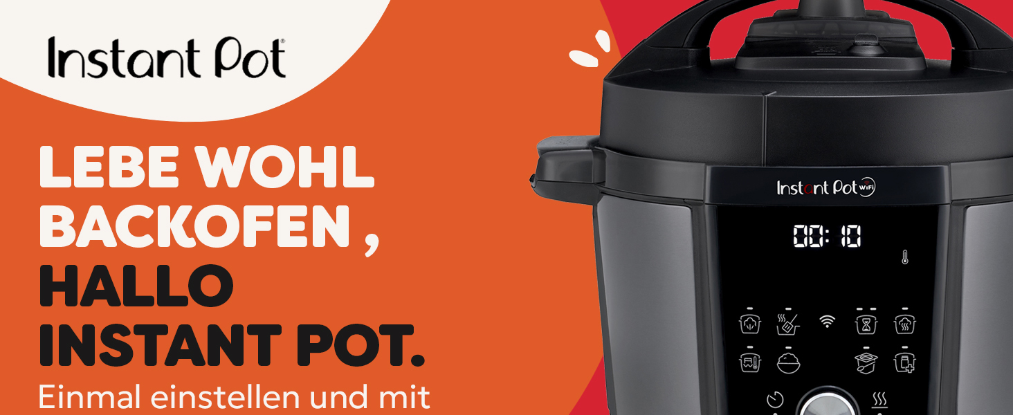 Instant Pot Plus 9-в-1: Мультиварка з Wi-Fi, 5.7 л, нержавіюча сталь