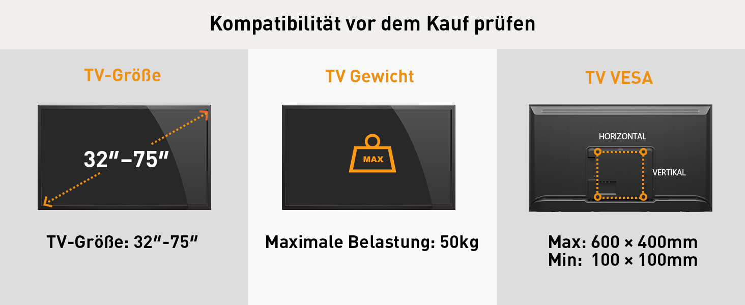 Підставка для телевізора Perlegear на коліщатках, 32-75 дюймів, до 50 кг, регульована по висоті, поворотна, нахильна, з підсвічуванням, VESA 600x400 мм, PGTVMC27