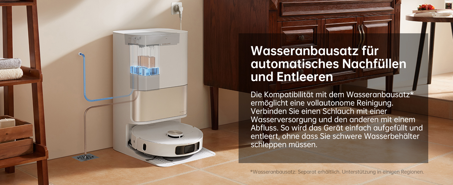 Робот-пилосос Dreame L10s Ultra Gen 2 з функцією миття, технологія RoboSwing™, потужність 10000 Pa Vormax™, режим для тварин, автоматична база, ефективне прибирання килимів