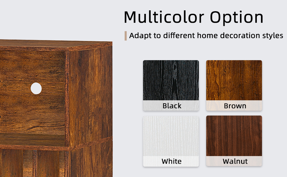 Підставка для програвача вінілу: містка на 160 платівок, стильна підставка Mid-Century, з дерев'яними ніжками, для вітальні, білий (коричневий)