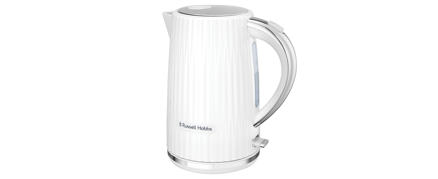 Електричний чайник Russell Hobbs Eden 1.7 л, 2400 Вт, колір малиновий (Raspberry), нержавіюча сталь, зі знімним фільтром від накипу, модель 27362-70