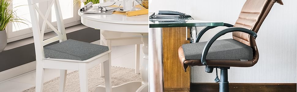 Keilkissen Beautissu BeauErgo – Ergonomічне сидіння для офісного крісла, дому, з антиковзним покриттям