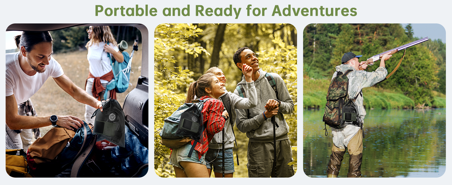 Митрікс Портативна душова система для кемпінгу: 10л/хв, акумулятор 7800mAh, 4 режими, IPX8, для подорожей та автомиття (зелена)