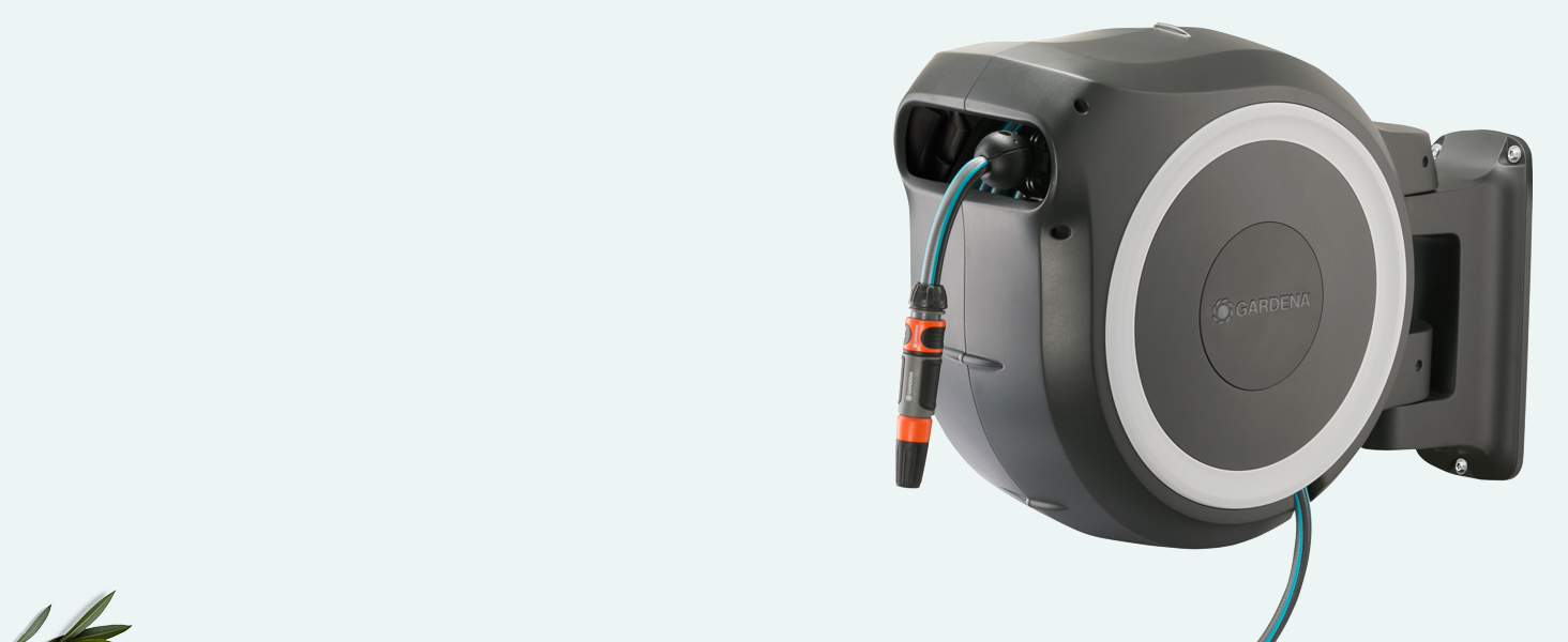 Набір для поливу Gardena RollUp M/L 25 м: шланг, бокс, монтаж, для великих садів
