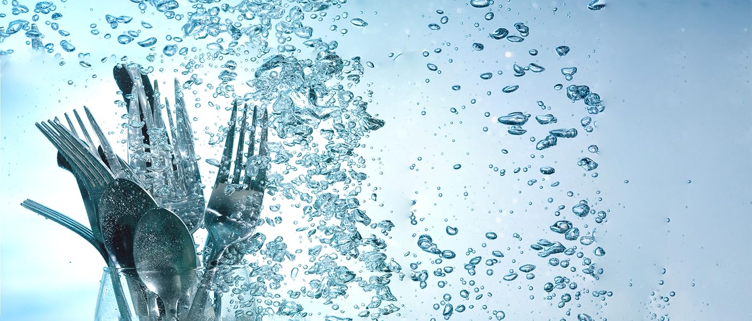 Набір столових приборів Ben & Bel на 6 осіб (24 шт.) з нержавіючої сталі: ножі, виделки, ложки, подарункова коробка, легко миється, придатний для миття в посудомийній машині