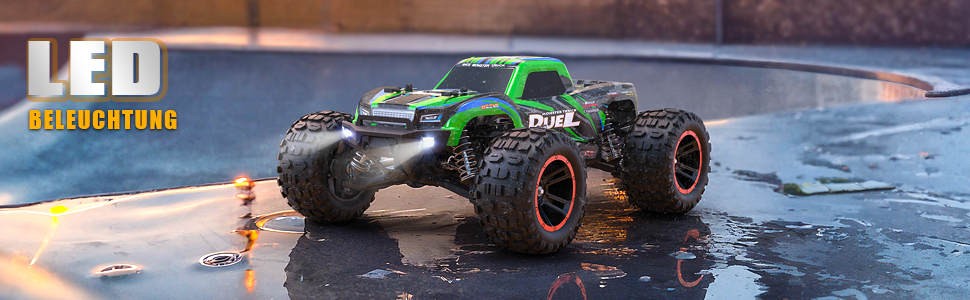 Радіокерований позашляховик HBX 1:14 4WD 39 км/год, RC монстр-трак, водонепроникний, для дітей та дорослих